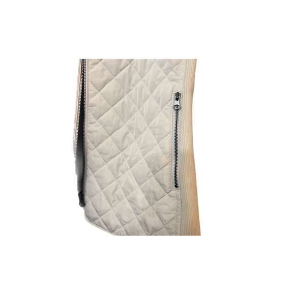 41 Hawthorn Dulcie Quilted Vest Women’s Cream Packable Puffer Full Zip Size XS - Picture 3 of 6